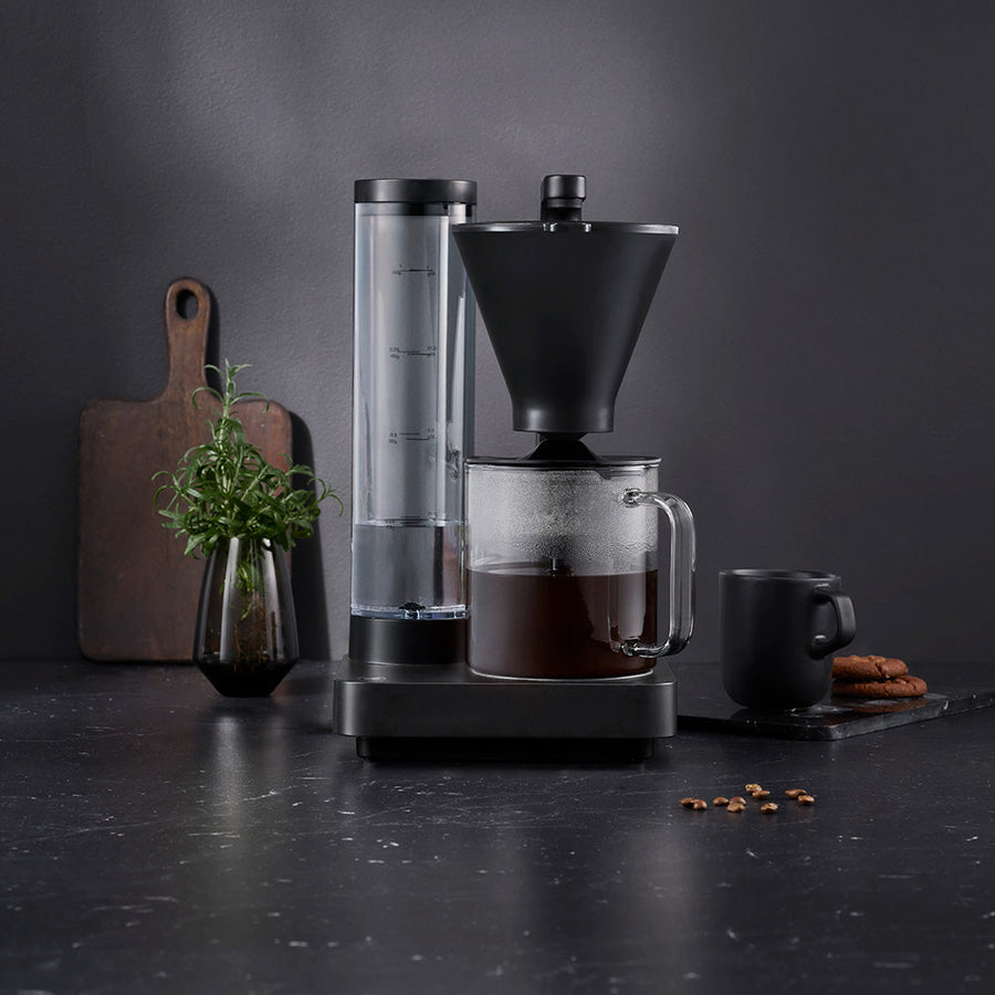 Wilfa Performance Compact Coffee Maker - Matt Black (CM8B-A100) available at ozonecoffee.surf
