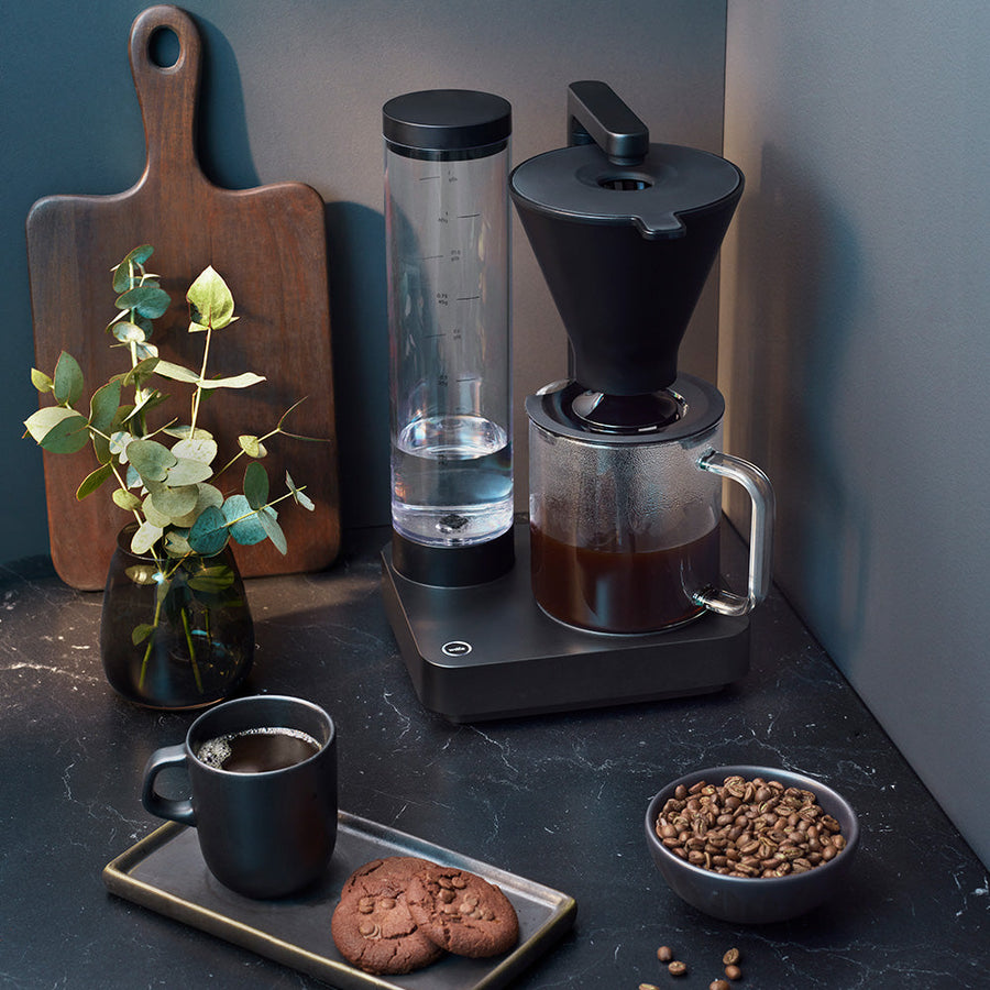 Wilfa Performance Compact Coffee Maker - Matt Black (CM8B-A100) available at ozonecoffee.surf