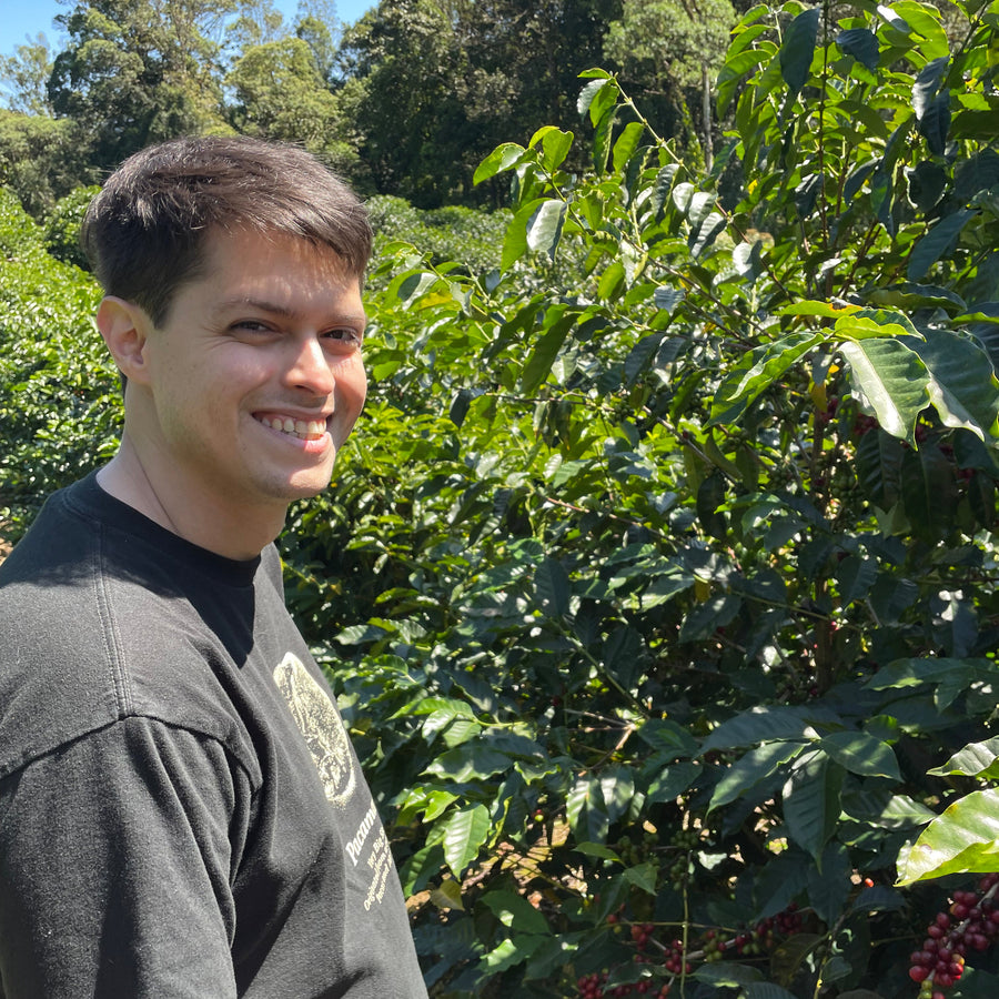 Erwin 'Wingo' Mierisch at La Huella in El Arenal, Matagalpa, Nicaragua