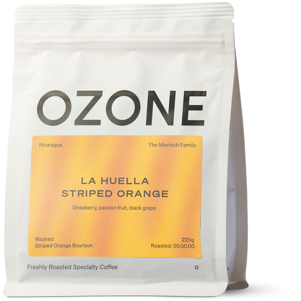 Nicaragua: La Huella, Striped Orange Bourbon Ozone bag image