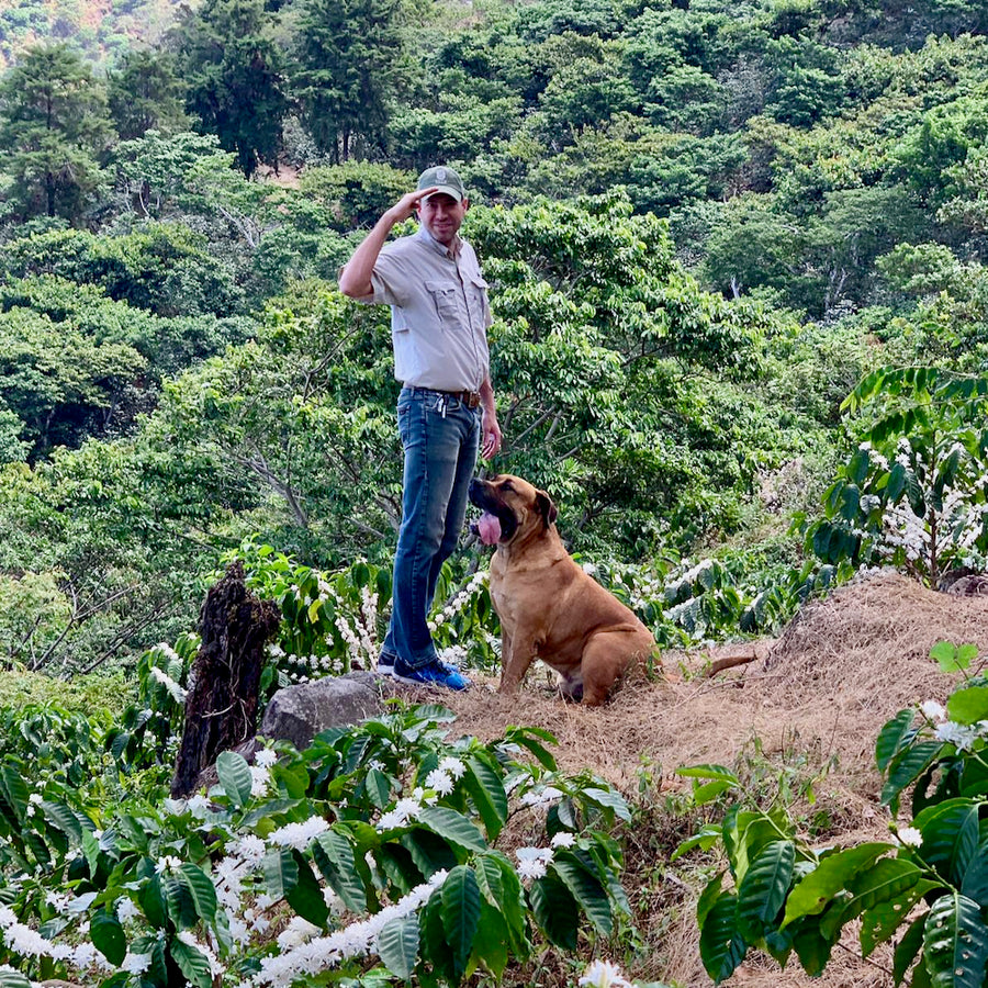Alejandro Martinez at Finca Argentina in Ahuachapán, El Salvador
